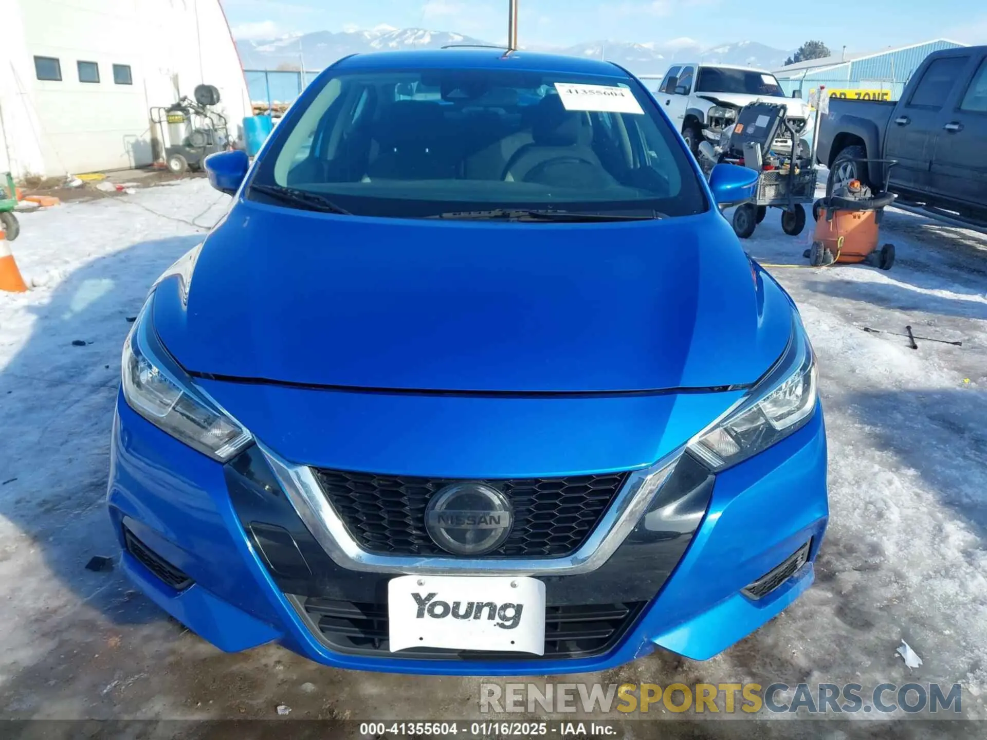 13 fotografías del automóvil dañado 3N1CN8EV1ML872491 NISSAN VERSA 2021