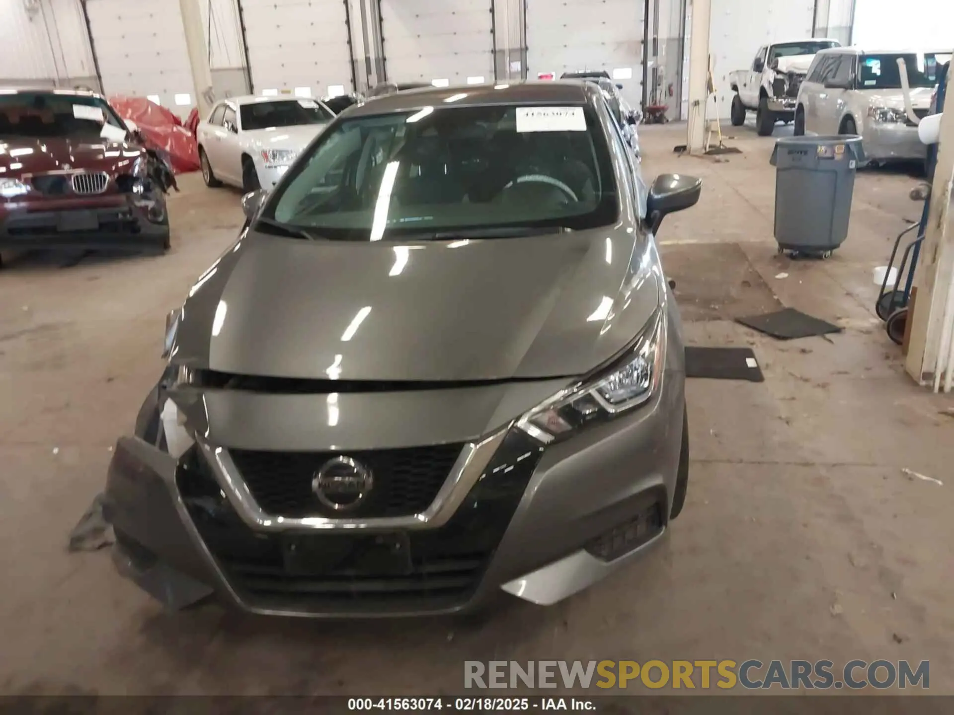 13 fotografías del automóvil dañado 3N1CN8EV1ML874144 NISSAN VERSA 2021