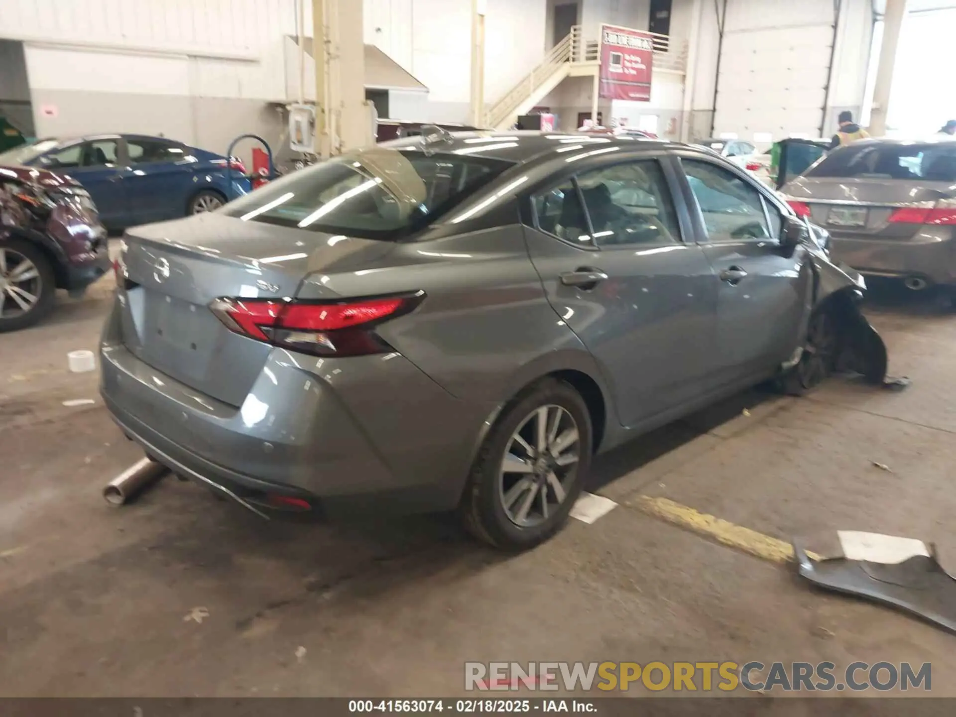 4 fotografías del automóvil dañado 3N1CN8EV1ML874144 NISSAN VERSA 2021