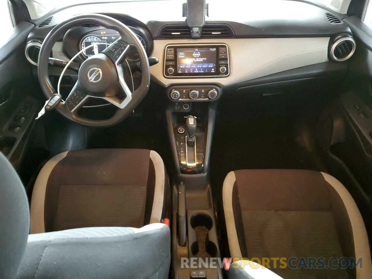 8 fotografías del automóvil dañado 3N1CN8EV1ML876783 NISSAN VERSA 2021