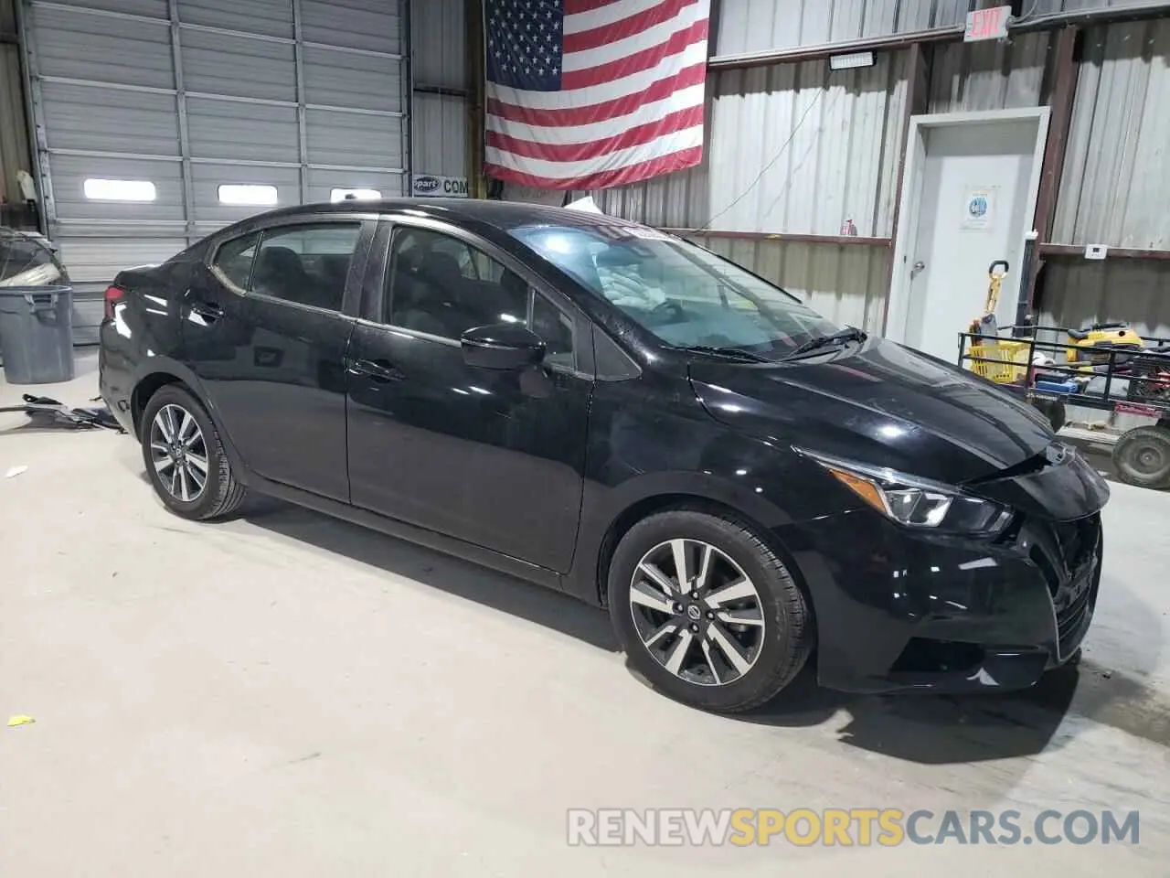 4 fotografías del automóvil dañado 3N1CN8EV1ML893146 NISSAN VERSA 2021