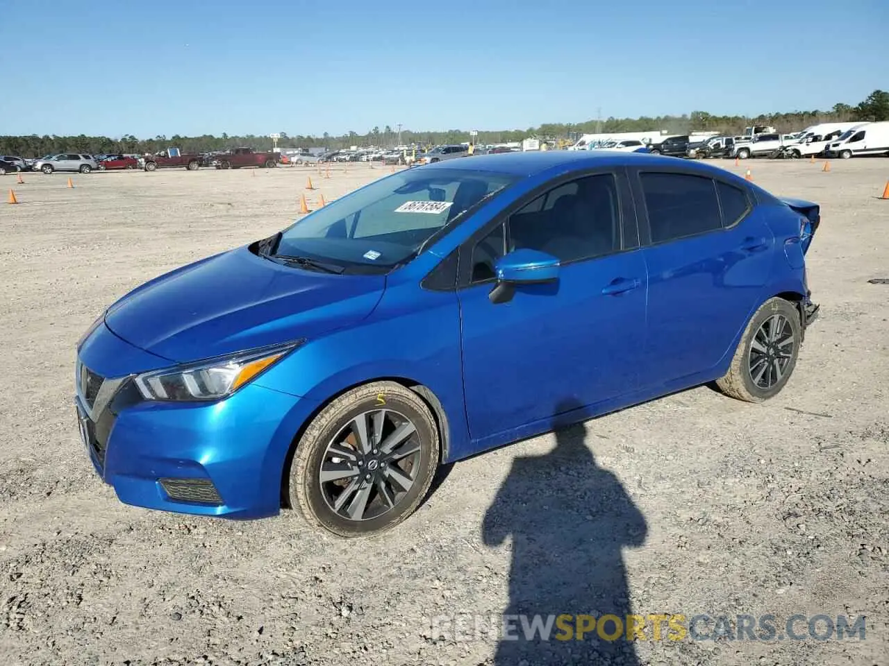 1 fotografías del automóvil dañado 3N1CN8EV2ML829391 NISSAN VERSA 2021