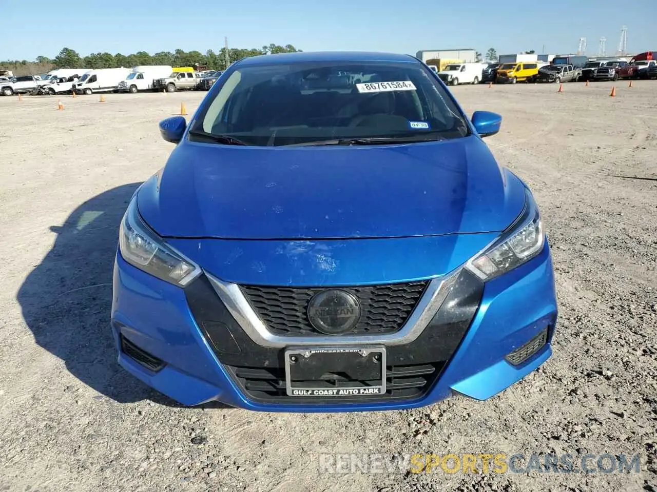 5 fotografías del automóvil dañado 3N1CN8EV2ML829391 NISSAN VERSA 2021
