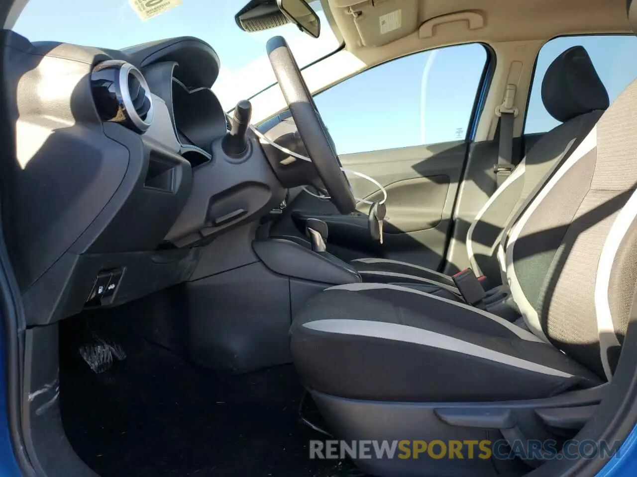 7 fotografías del automóvil dañado 3N1CN8EV2ML829391 NISSAN VERSA 2021