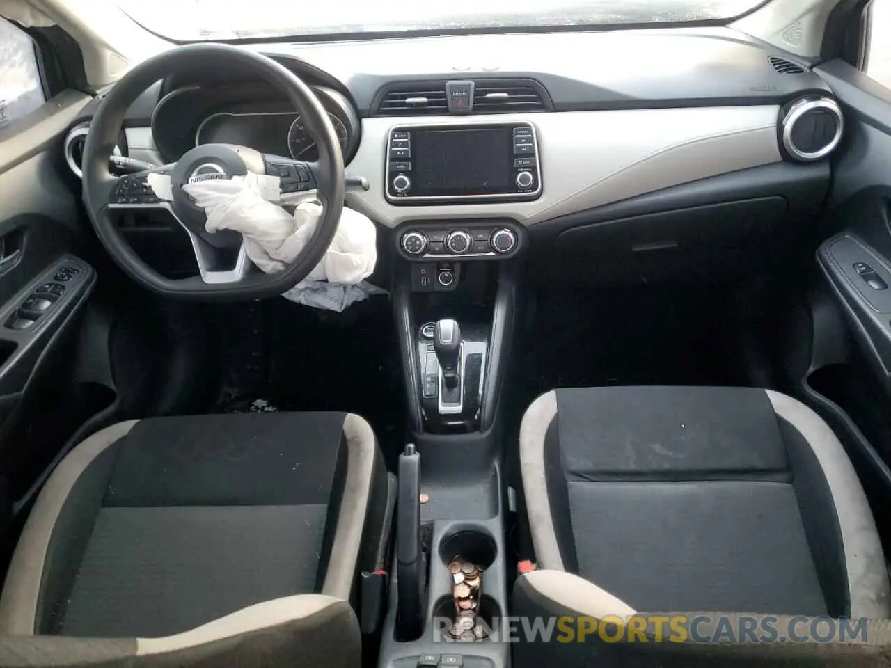 8 fotografías del automóvil dañado 3N1CN8EV2ML830976 NISSAN VERSA 2021