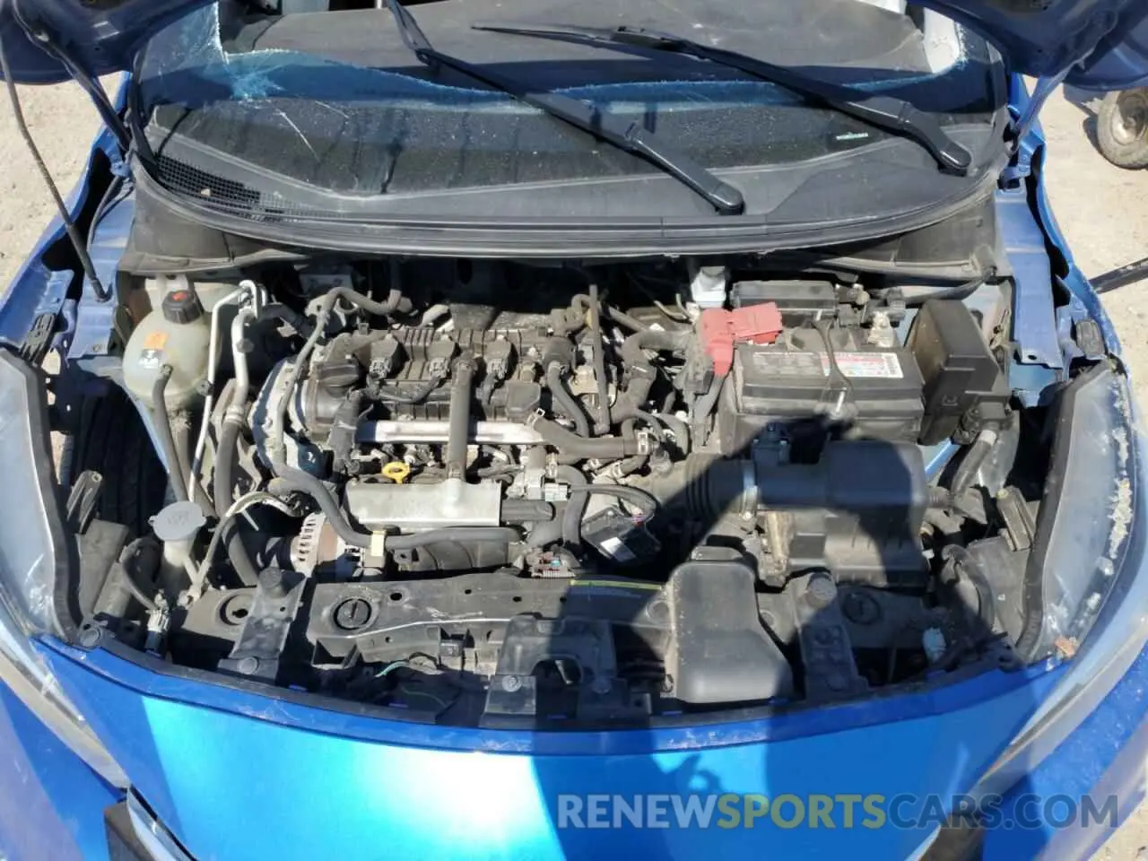 12 fotografías del automóvil dañado 3N1CN8EV2ML834218 NISSAN VERSA 2021