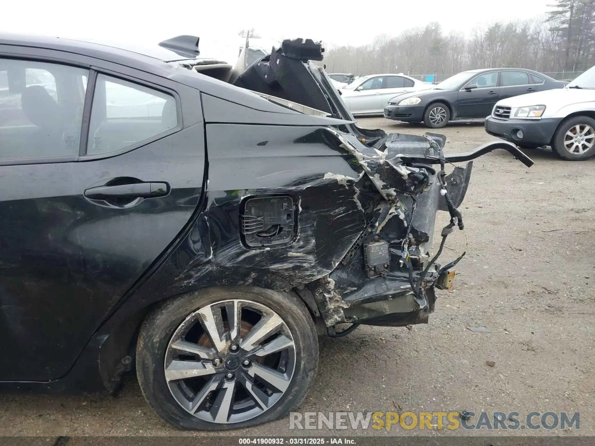 17 fotografías del automóvil dañado 3N1CN8EV2ML843887 NISSAN VERSA 2021