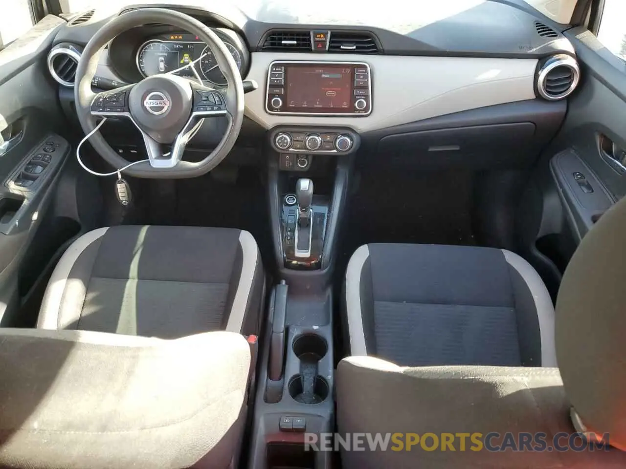 8 fotografías del automóvil dañado 3N1CN8EV2ML869681 NISSAN VERSA 2021