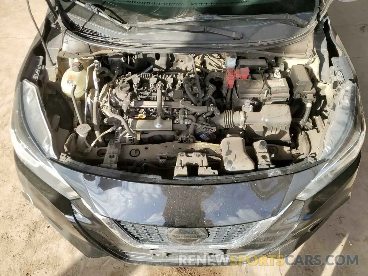 11 fotografías del automóvil dañado 3N1CN8EV2ML885475 NISSAN VERSA 2021