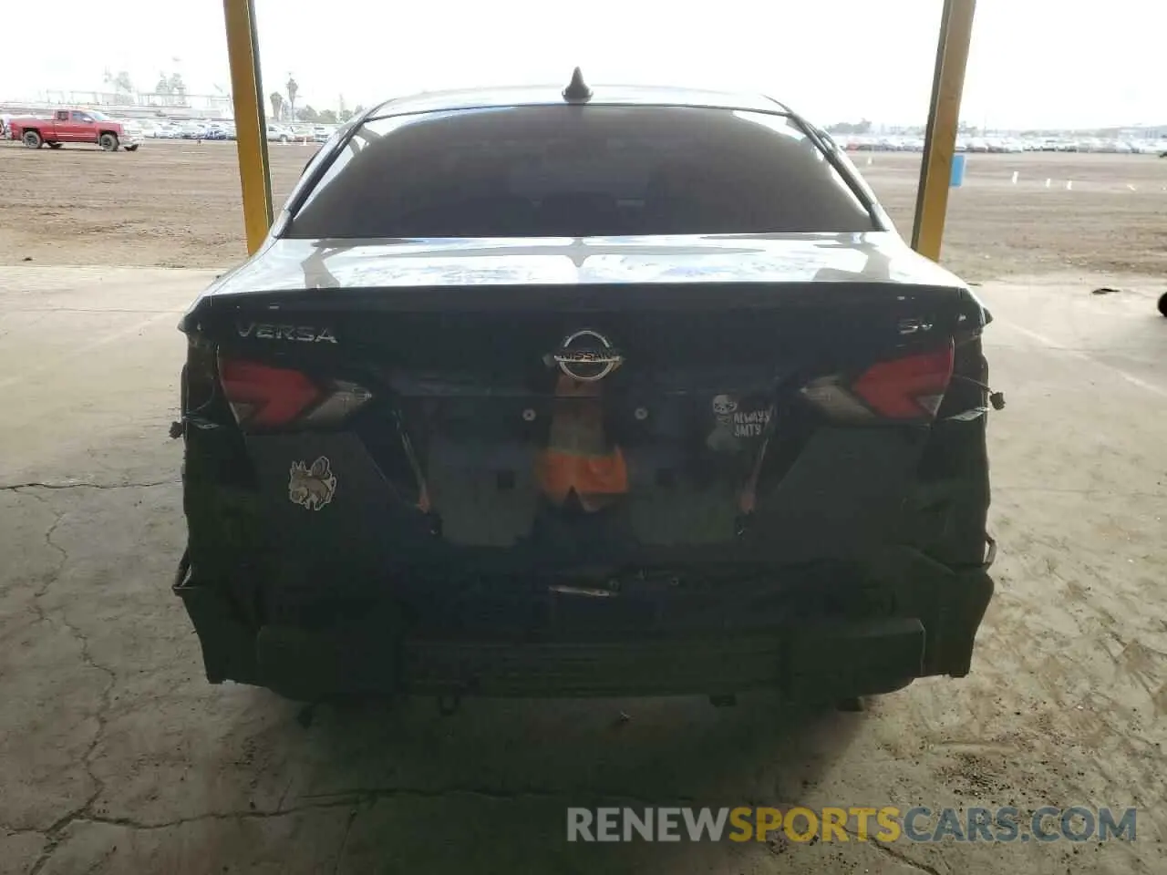 6 fotografías del automóvil dañado 3N1CN8EV2ML885475 NISSAN VERSA 2021