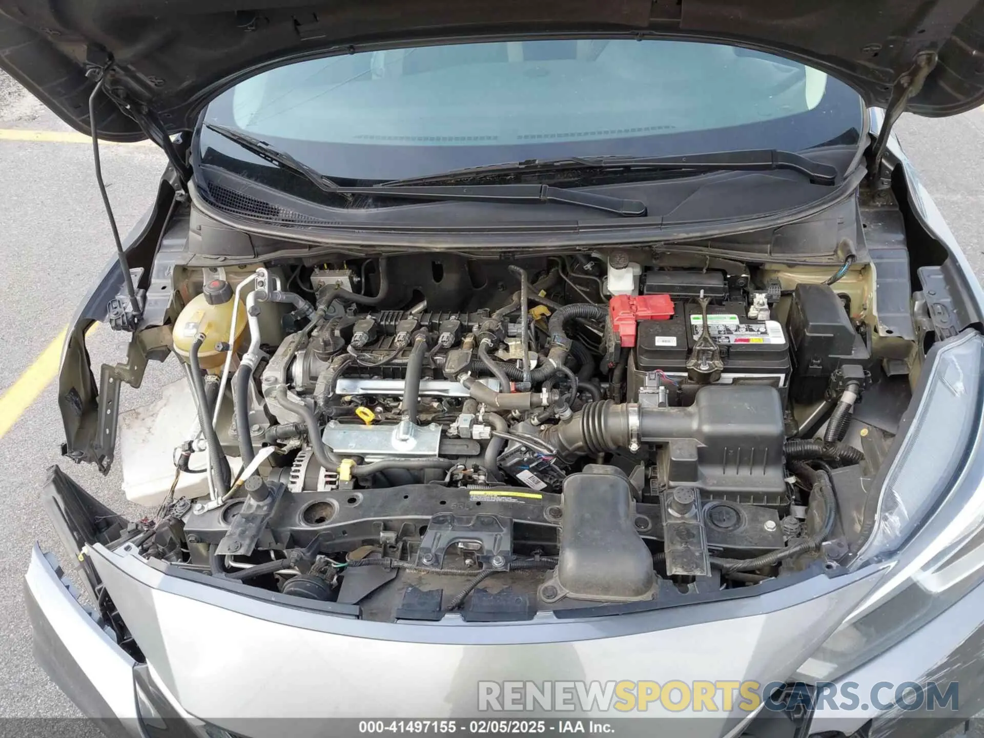 10 fotografías del automóvil dañado 3N1CN8EV2ML893625 NISSAN VERSA 2021