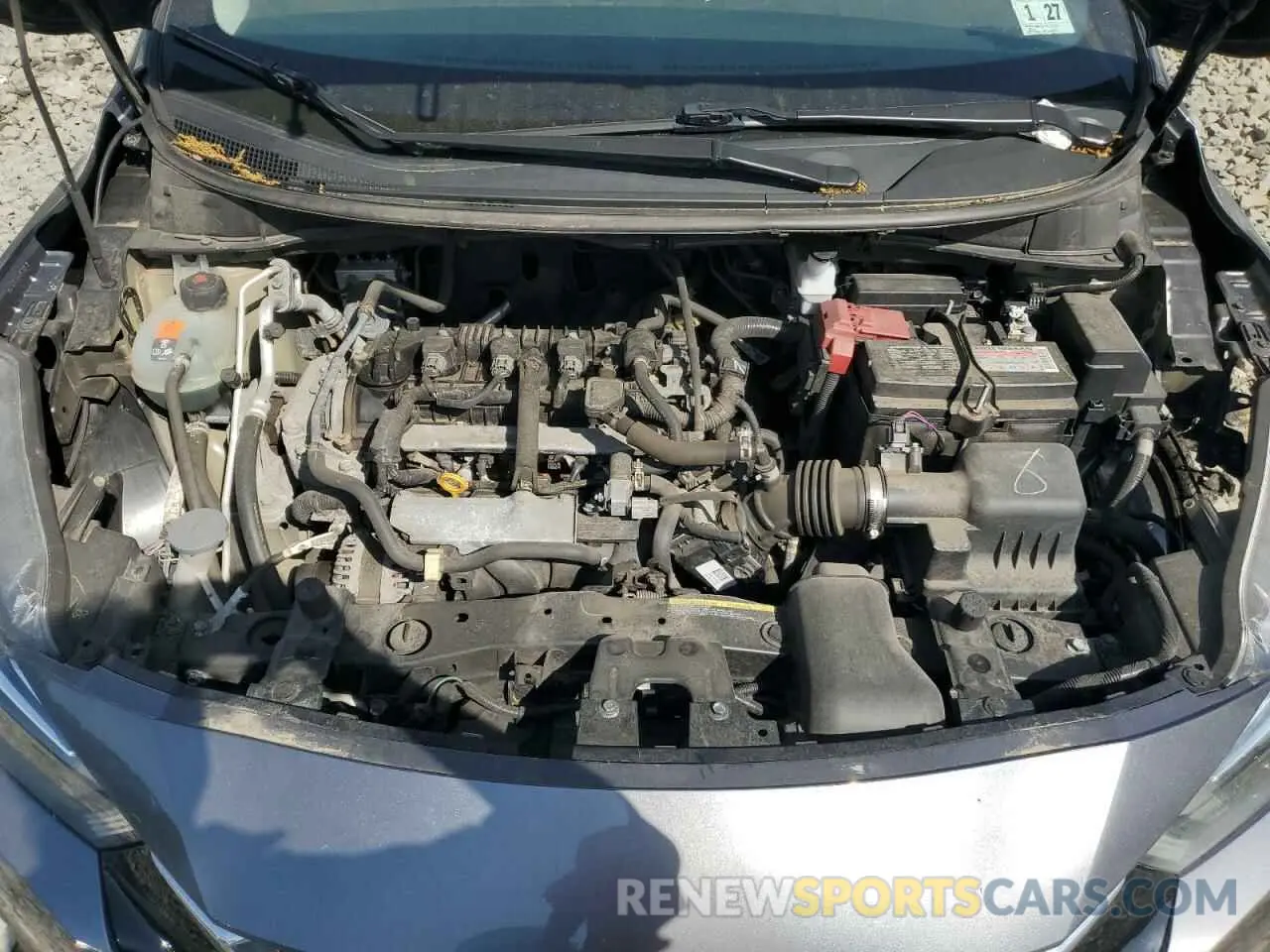 11 fotografías del automóvil dañado 3N1CN8EV2ML918300 NISSAN VERSA 2021