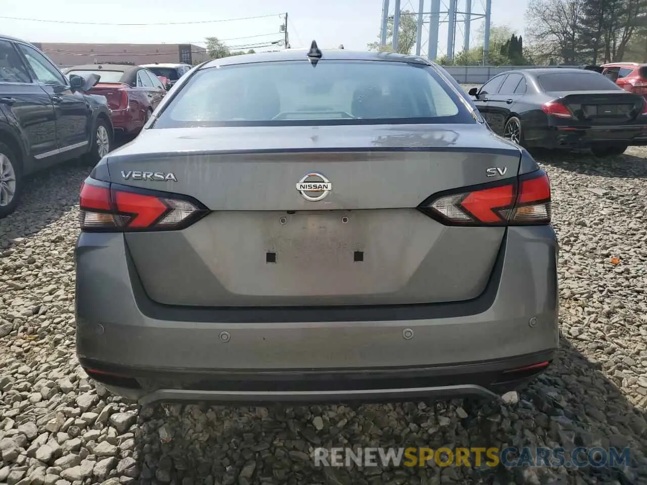 6 fotografías del automóvil dañado 3N1CN8EV2ML918300 NISSAN VERSA 2021
