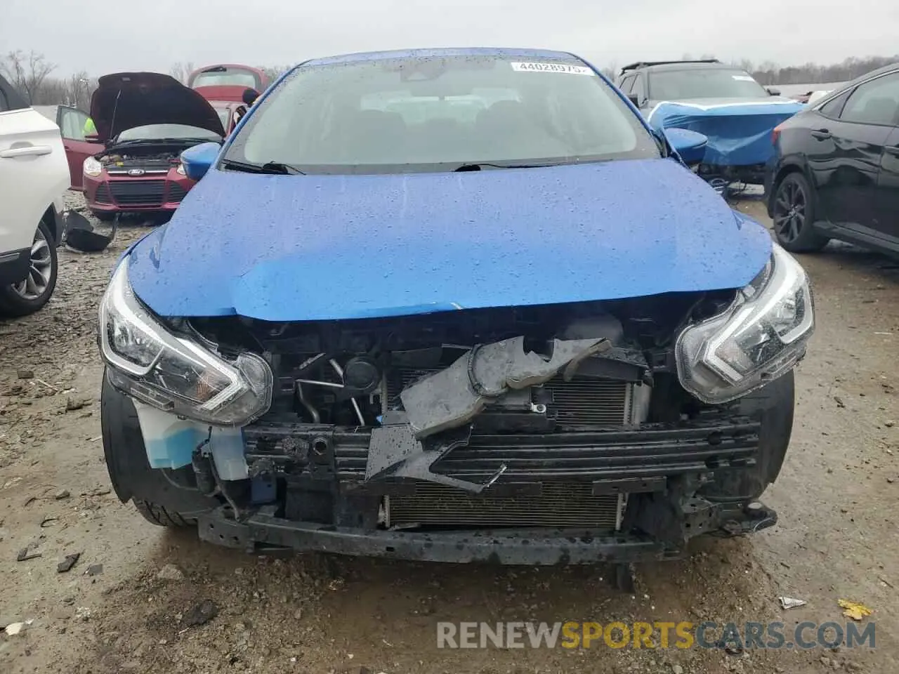 5 fotografías del automóvil dañado 3N1CN8EV3ML812079 NISSAN VERSA 2021
