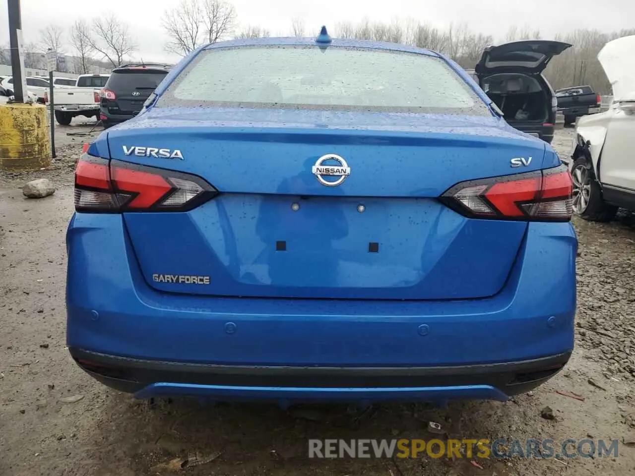 6 fotografías del automóvil dañado 3N1CN8EV3ML812079 NISSAN VERSA 2021