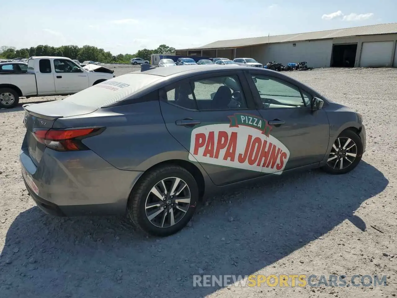 3 fotografías del automóvil dañado 3N1CN8EV3ML826239 NISSAN VERSA 2021