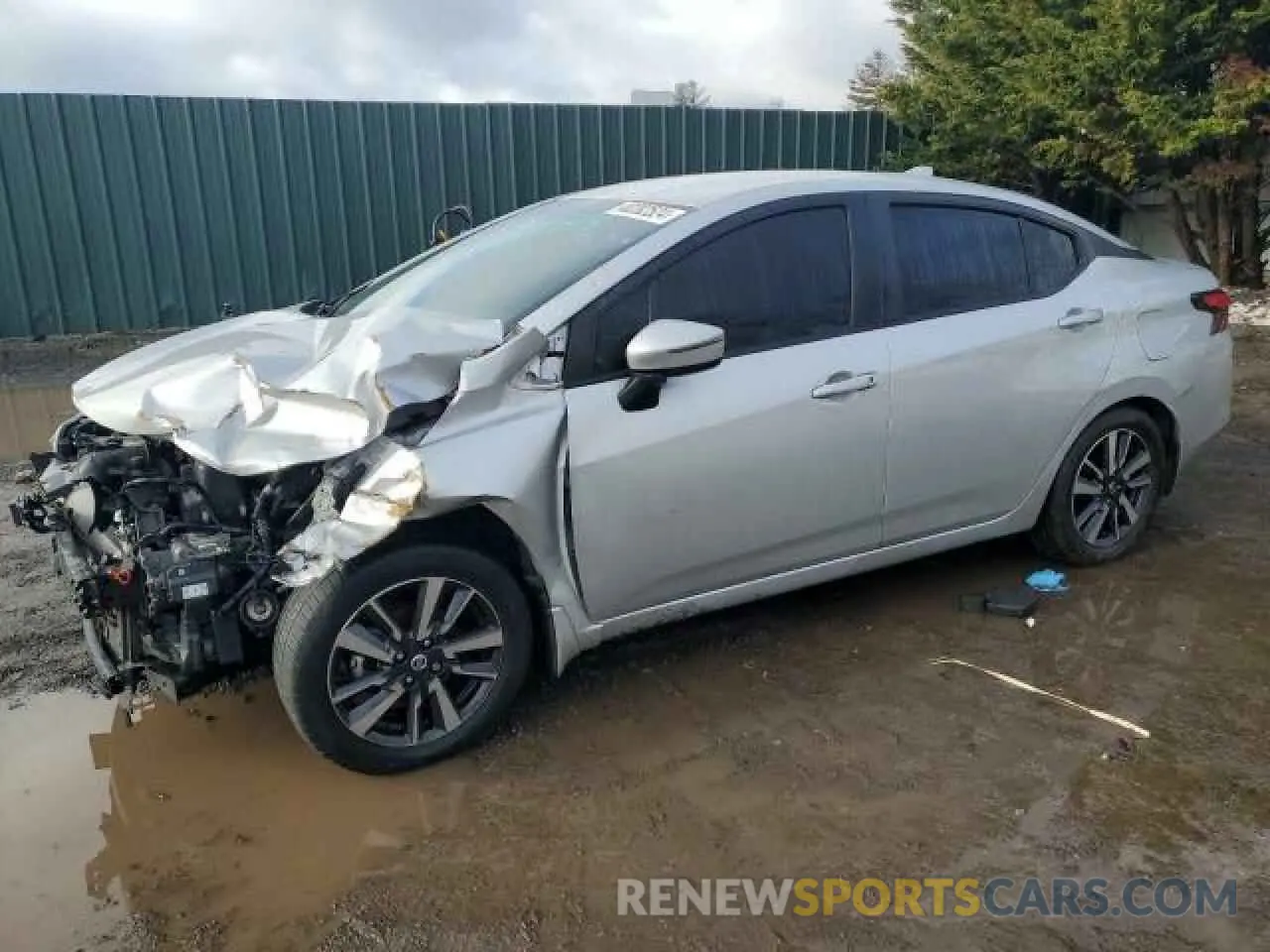 1 fotografías del automóvil dañado 3N1CN8EV3ML828718 NISSAN VERSA 2021