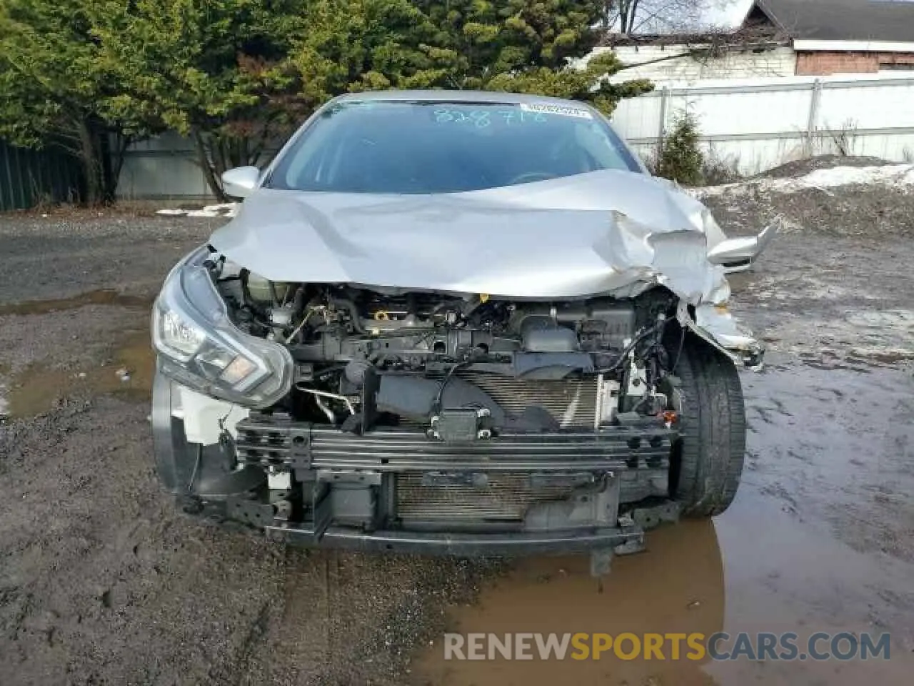 5 fotografías del automóvil dañado 3N1CN8EV3ML828718 NISSAN VERSA 2021