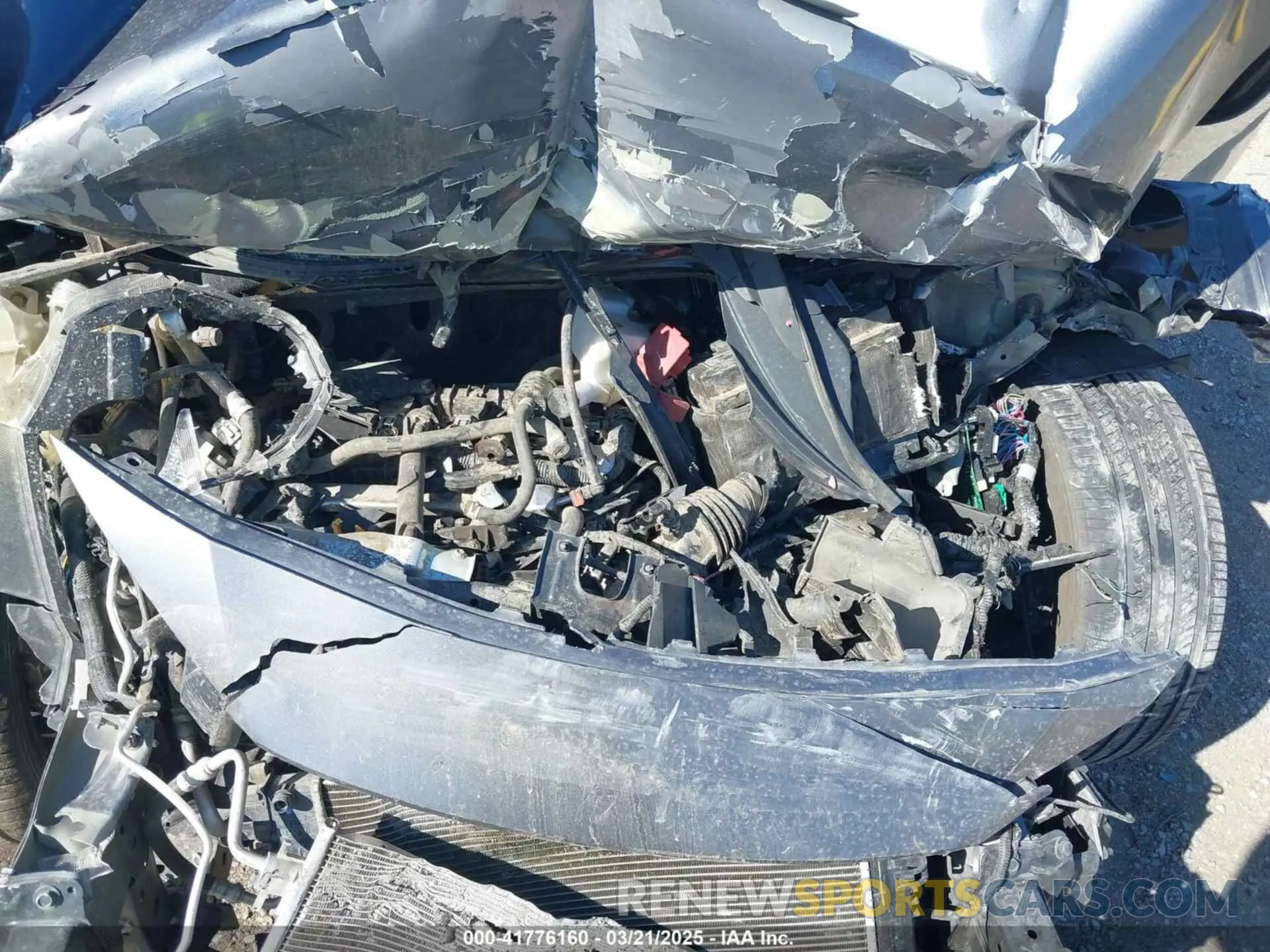 10 fotografías del automóvil dañado 3N1CN8EV3ML828833 NISSAN VERSA 2021
