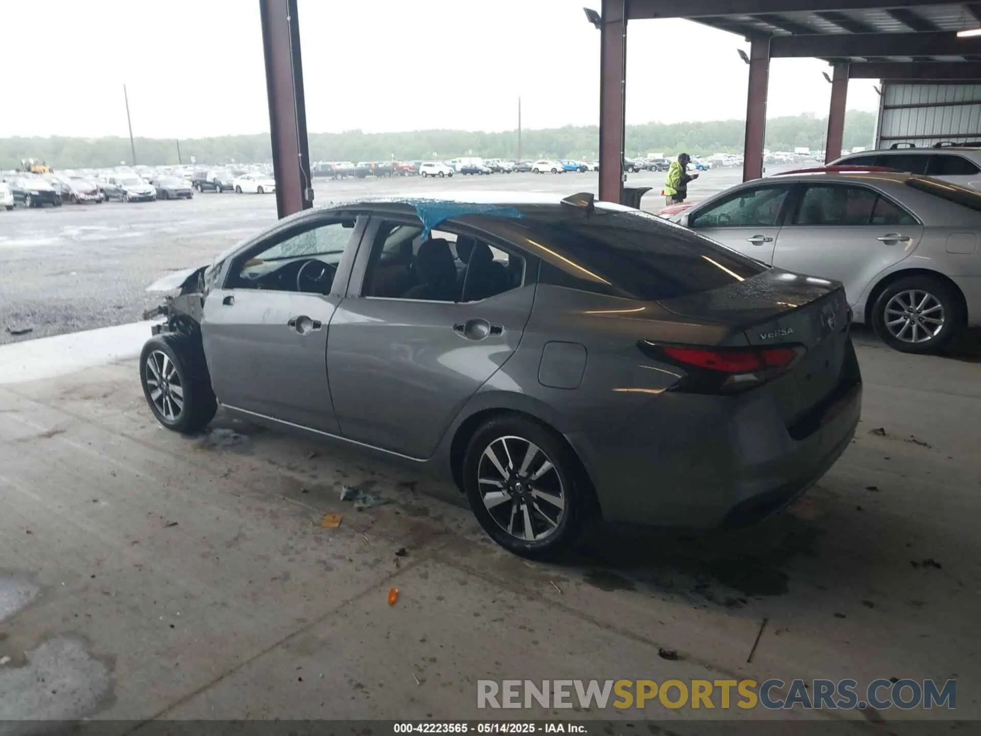 3 fotografías del automóvil dañado 3N1CN8EV3ML834941 NISSAN VERSA 2021
