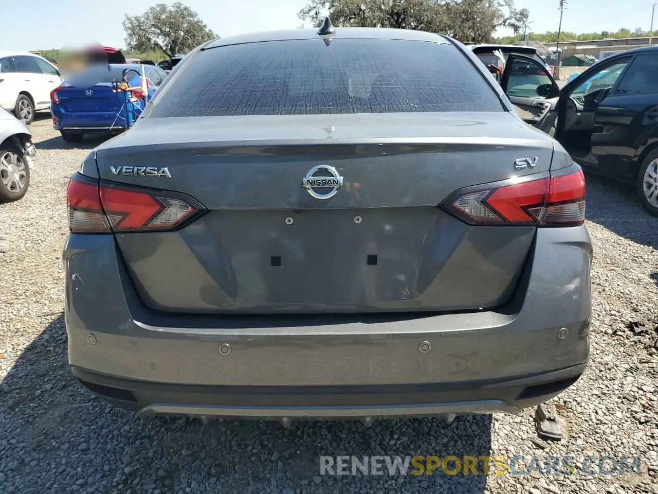 6 fotografías del automóvil dañado 3N1CN8EV3ML838410 NISSAN VERSA 2021