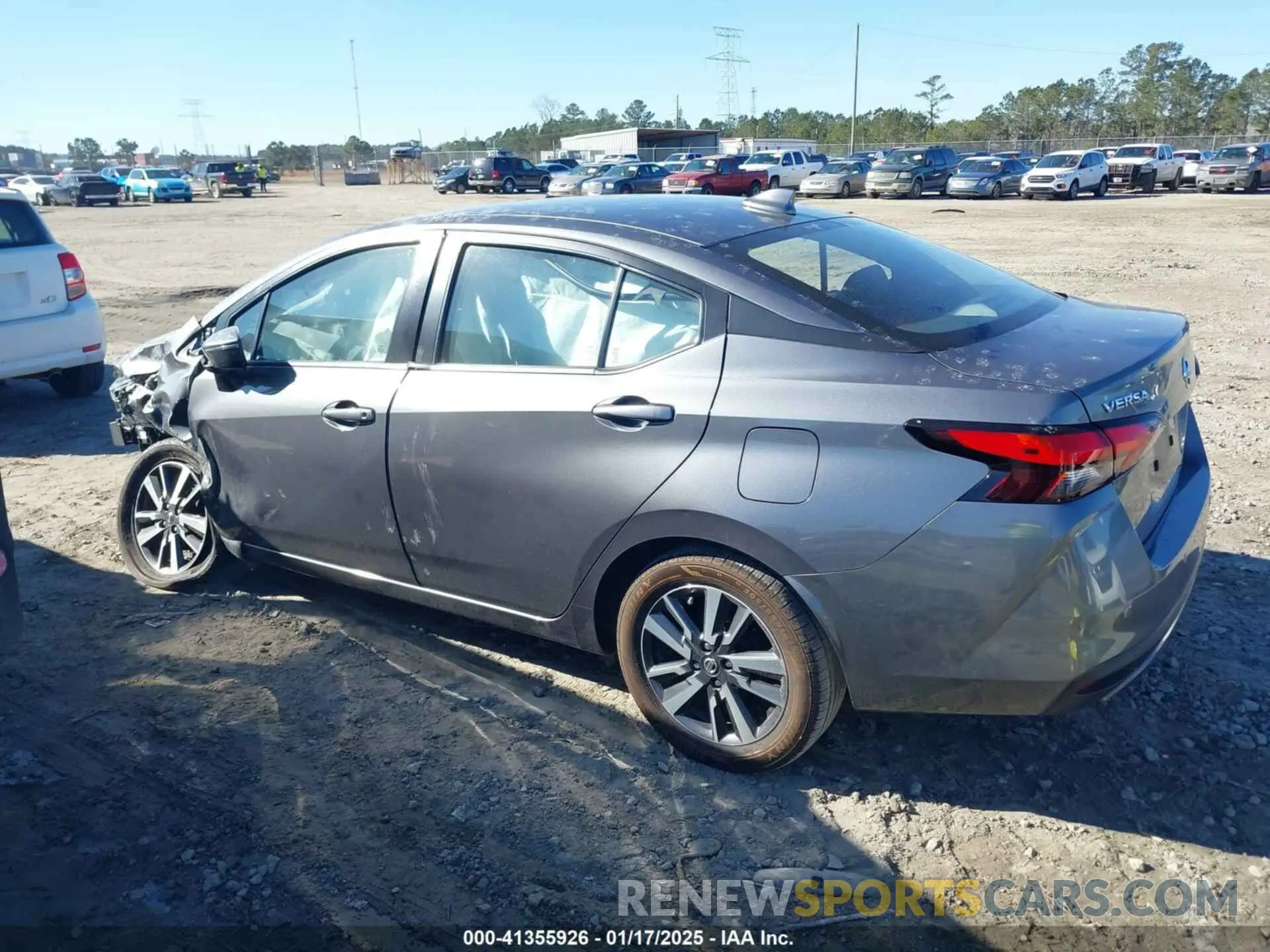 14 fotografías del automóvil dañado 3N1CN8EV3ML841162 NISSAN VERSA 2021