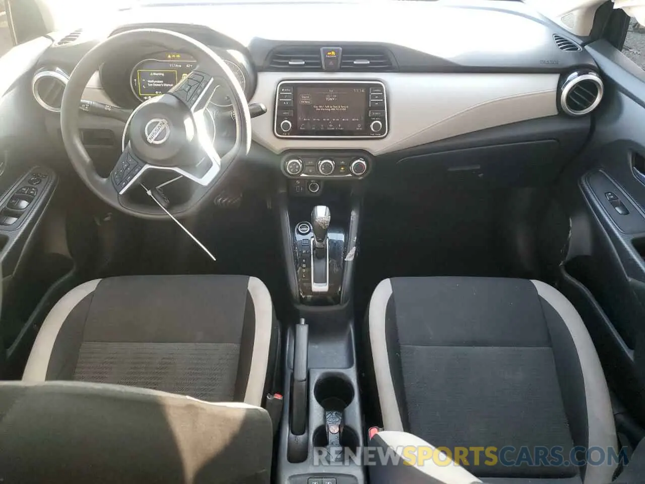8 fotografías del automóvil dañado 3N1CN8EV3ML872783 NISSAN VERSA 2021
