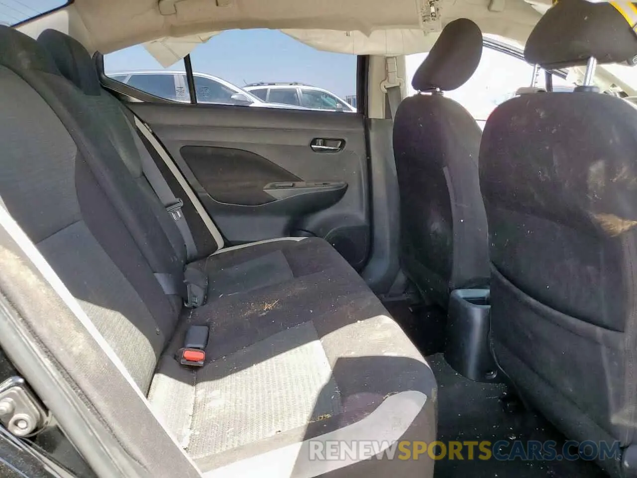 10 fotografías del automóvil dañado 3N1CN8EV3ML912845 NISSAN VERSA 2021