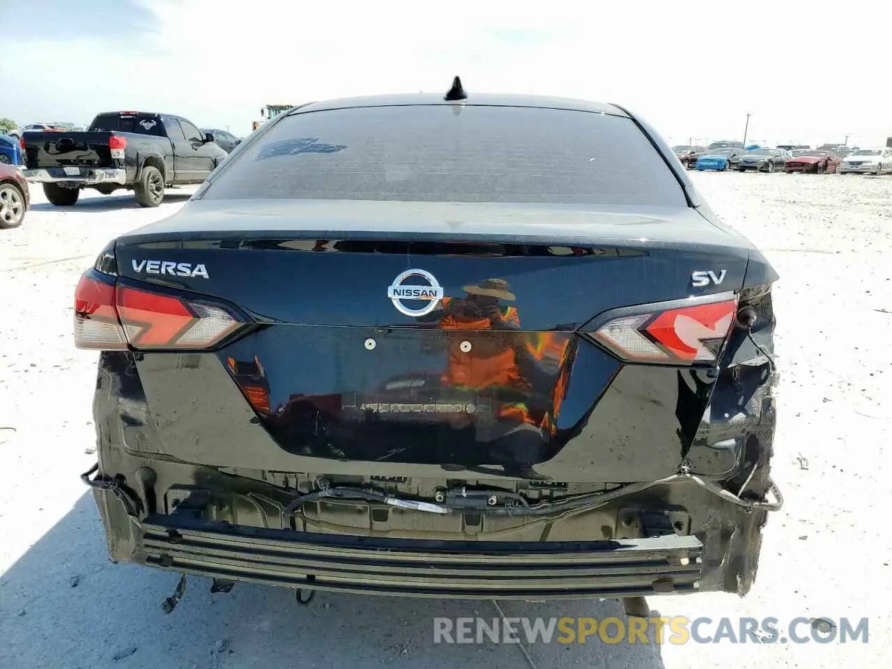 6 fotografías del automóvil dañado 3N1CN8EV3ML912845 NISSAN VERSA 2021