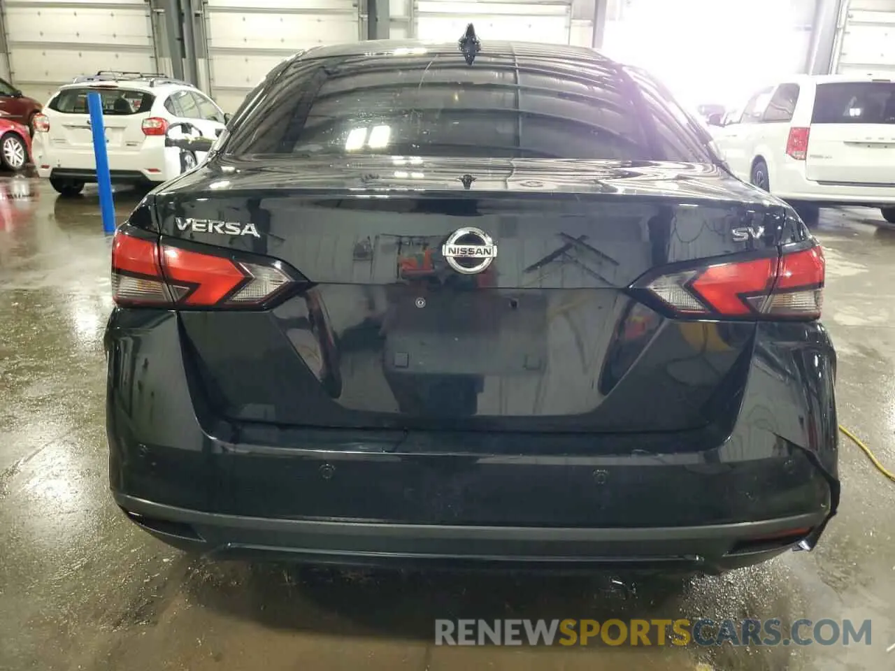 6 fotografías del automóvil dañado 3N1CN8EV4ML840571 NISSAN VERSA 2021