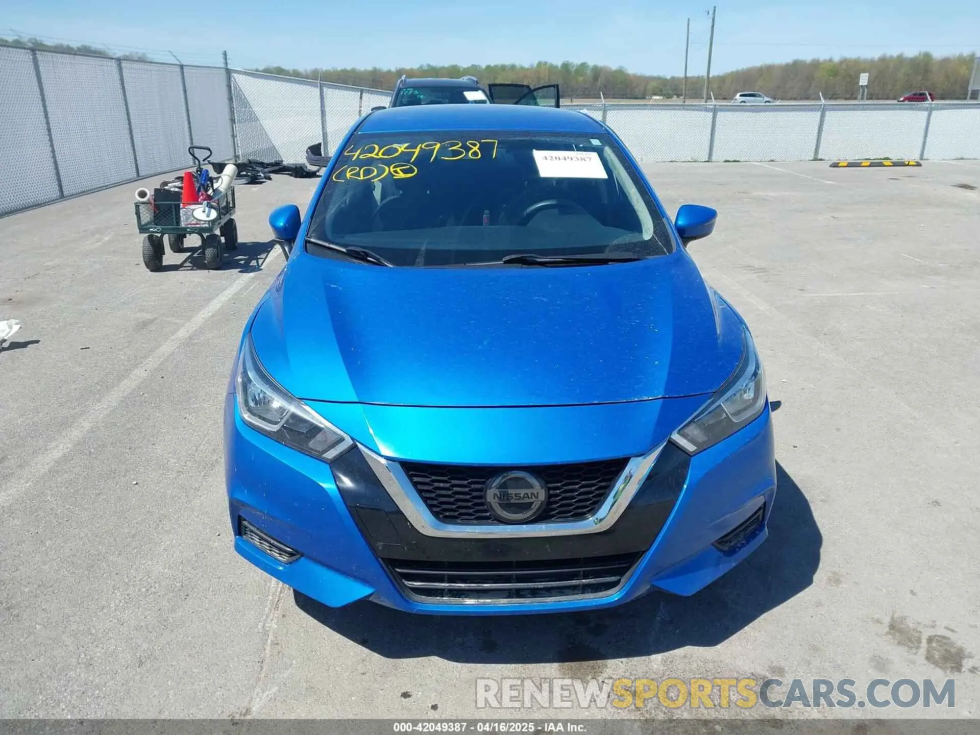 12 fotografías del automóvil dañado 3N1CN8EV4ML844328 NISSAN VERSA 2021