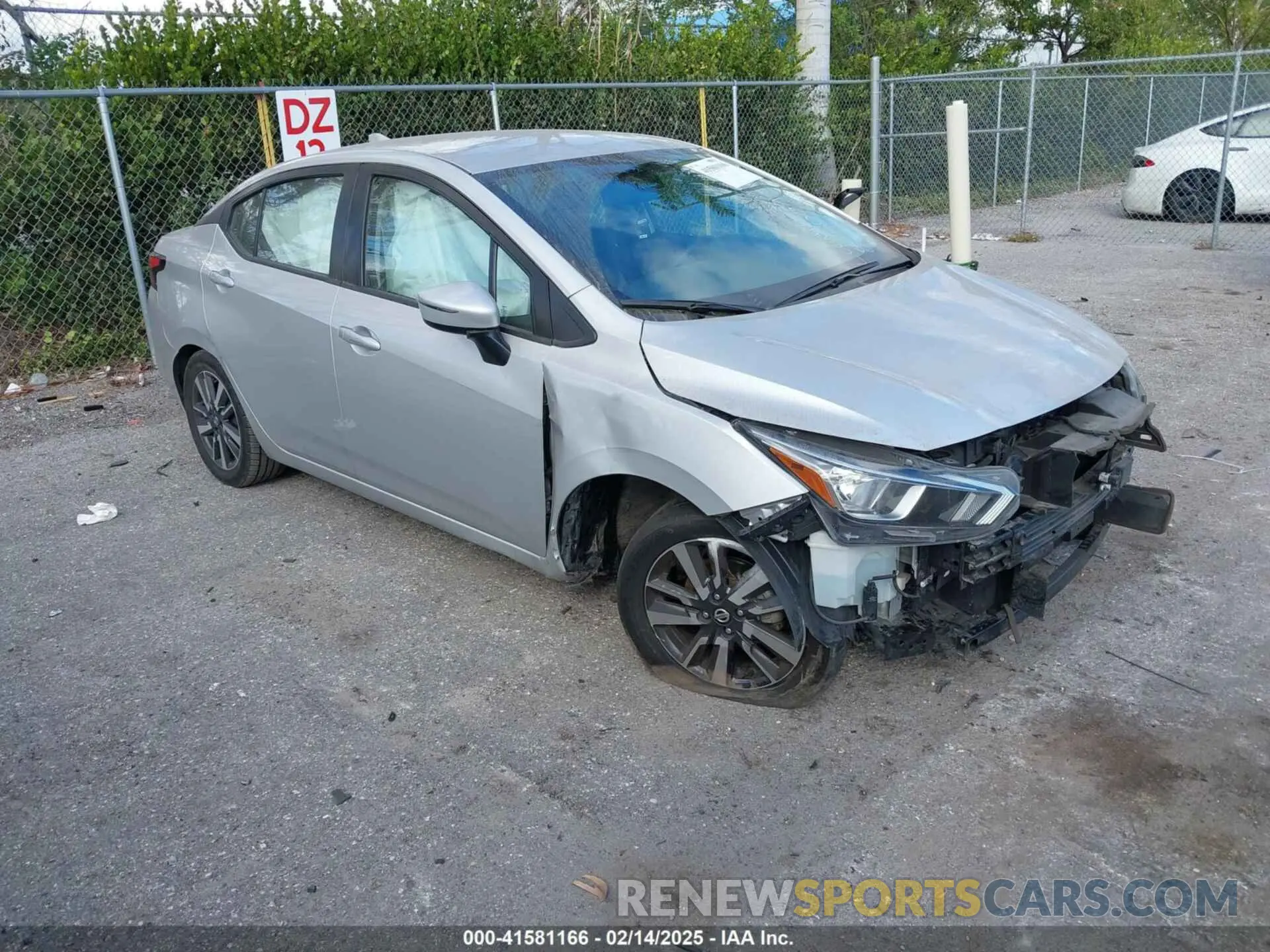 1 fotografías del automóvil dañado 3N1CN8EV4ML845009 NISSAN VERSA 2021