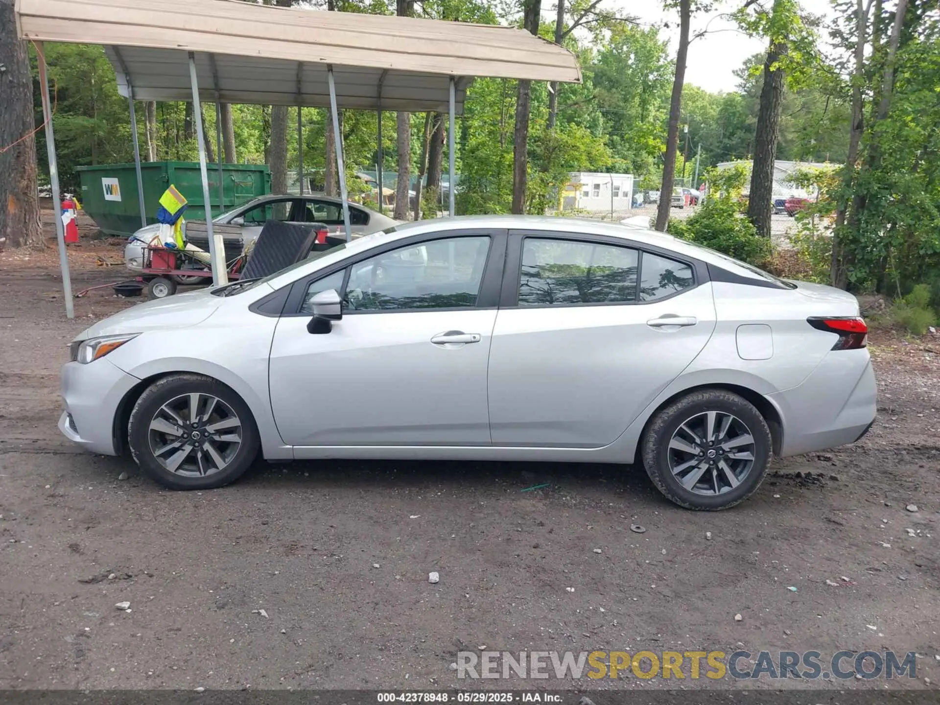 13 fotografías del automóvil dañado 3N1CN8EV4ML846659 NISSAN VERSA 2021
