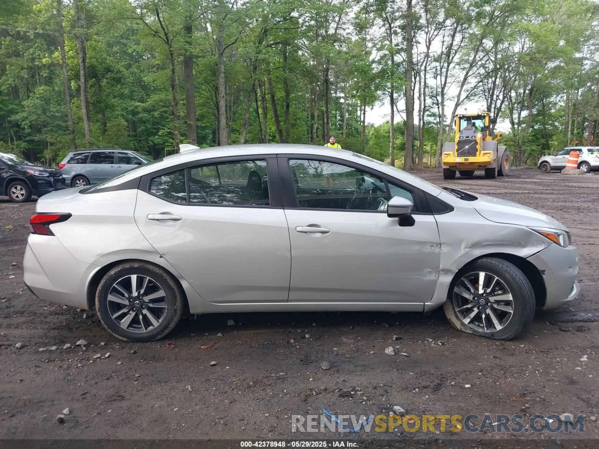 6 fotografías del automóvil dañado 3N1CN8EV4ML846659 NISSAN VERSA 2021