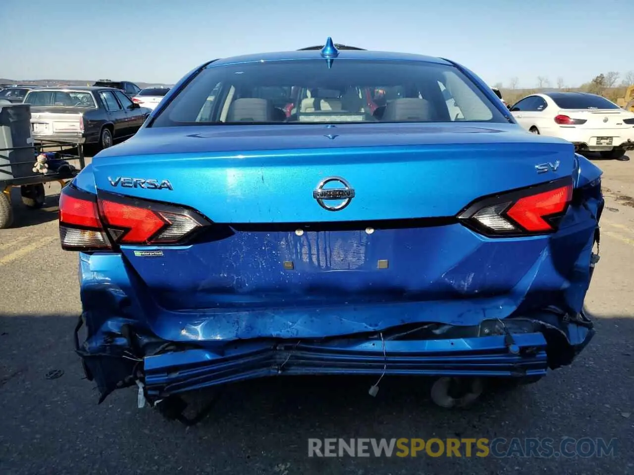 6 fotografías del automóvil dañado 3N1CN8EV4ML866846 NISSAN VERSA 2021