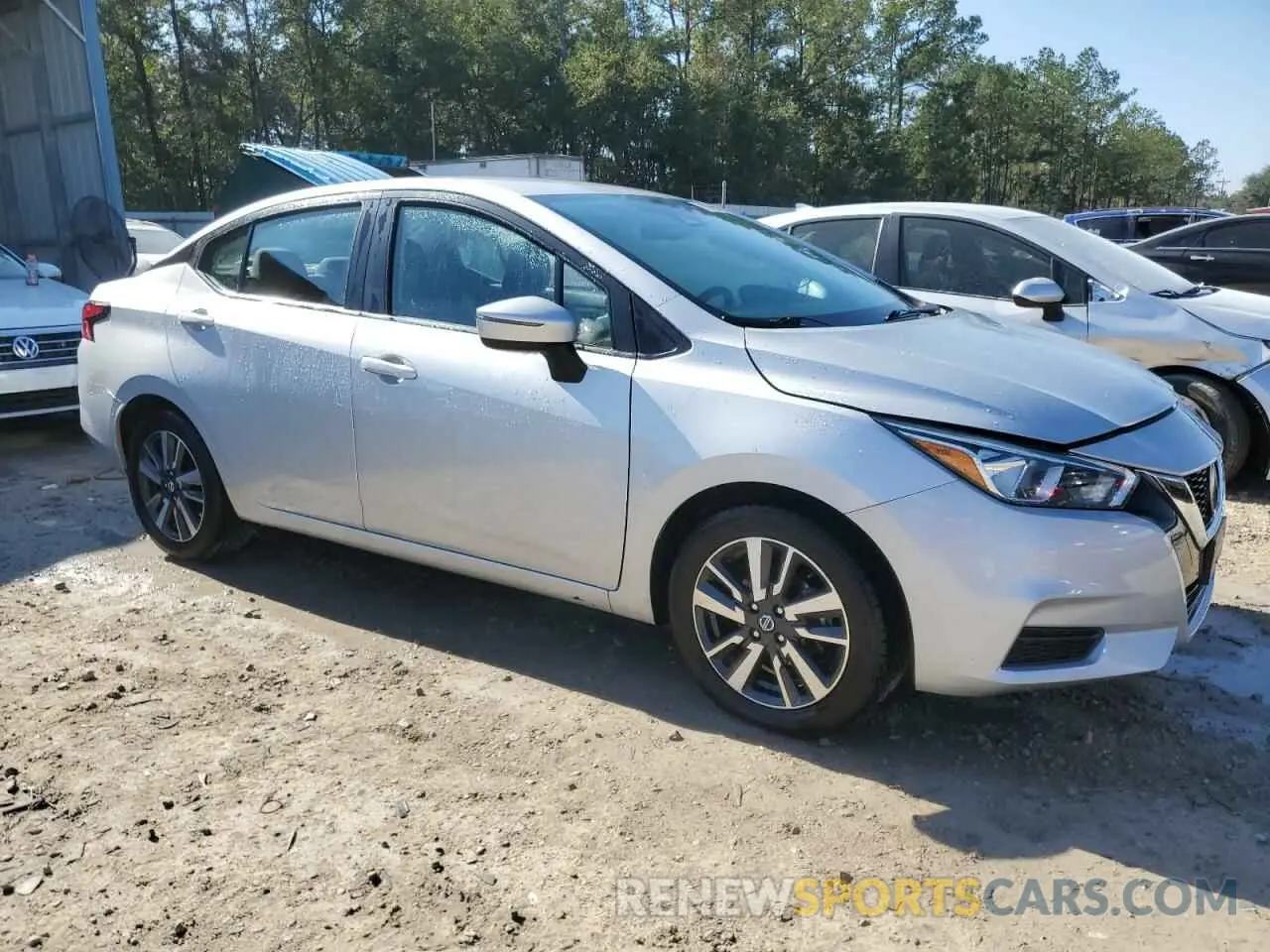 4 fotografías del automóvil dañado 3N1CN8EV4ML868144 NISSAN VERSA 2021