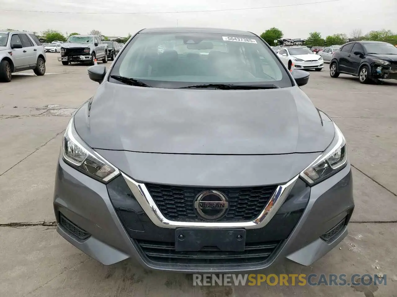 5 fotografías del automóvil dañado 3N1CN8EV4ML891567 NISSAN VERSA 2021