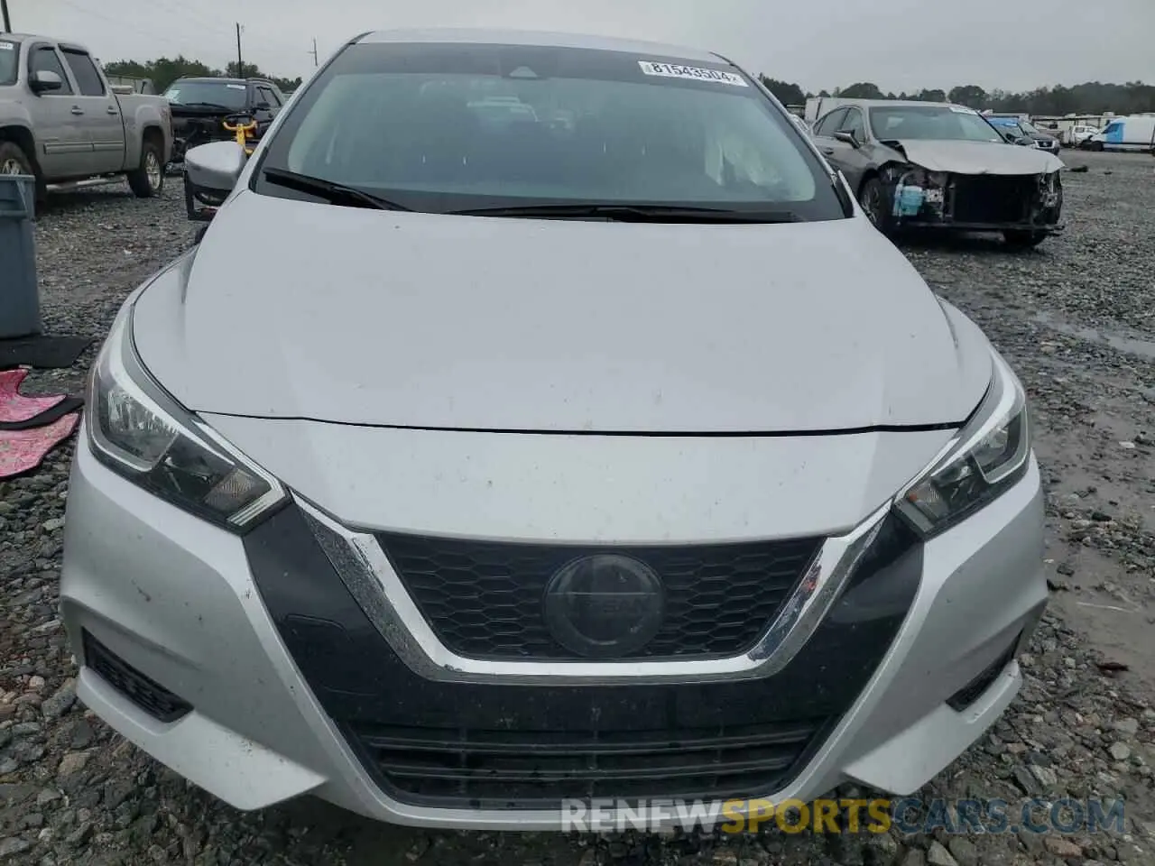 5 fotografías del automóvil dañado 3N1CN8EV4ML917942 NISSAN VERSA 2021