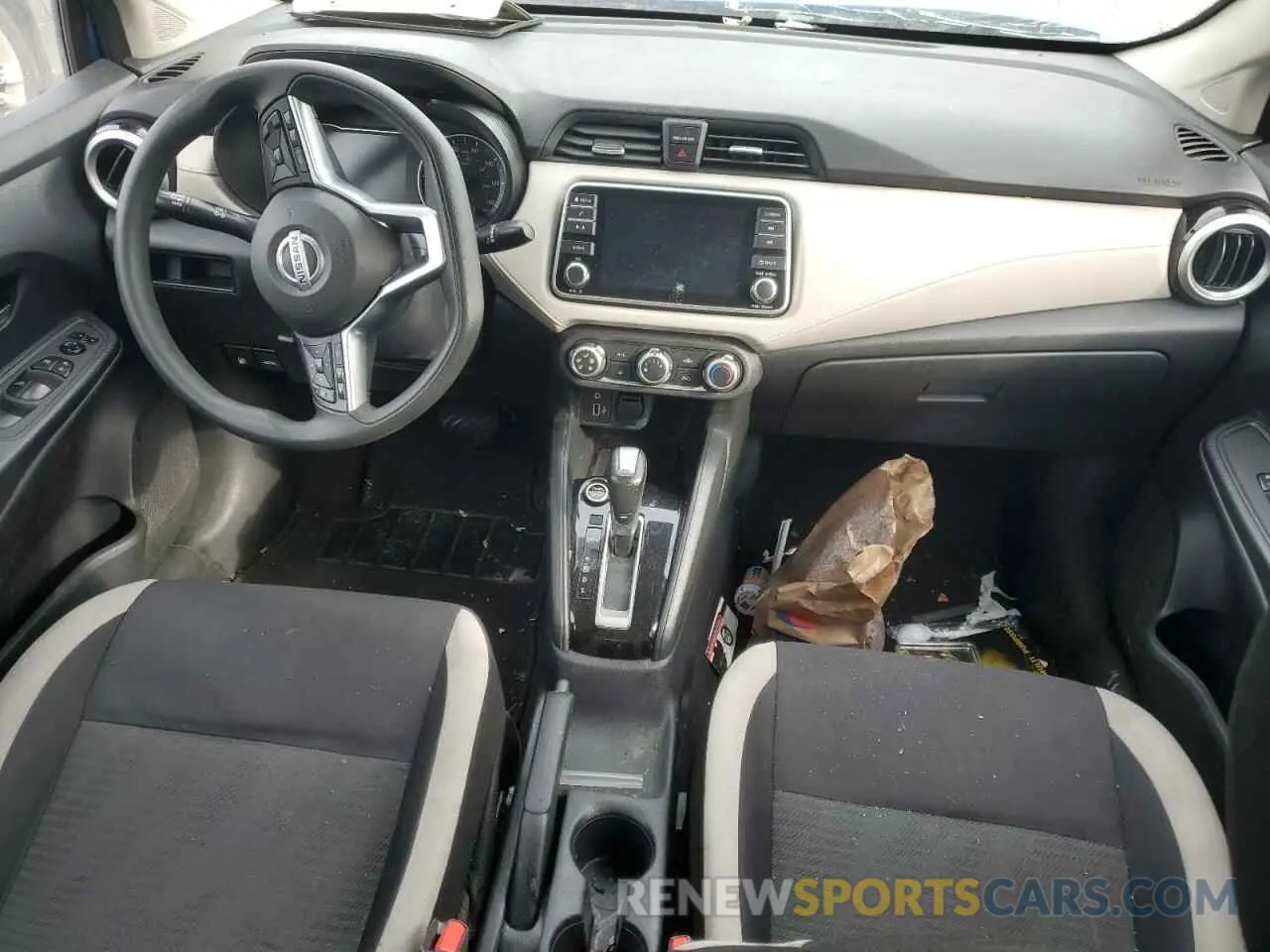 8 fotografías del automóvil dañado 3N1CN8EV5ML818157 NISSAN VERSA 2021