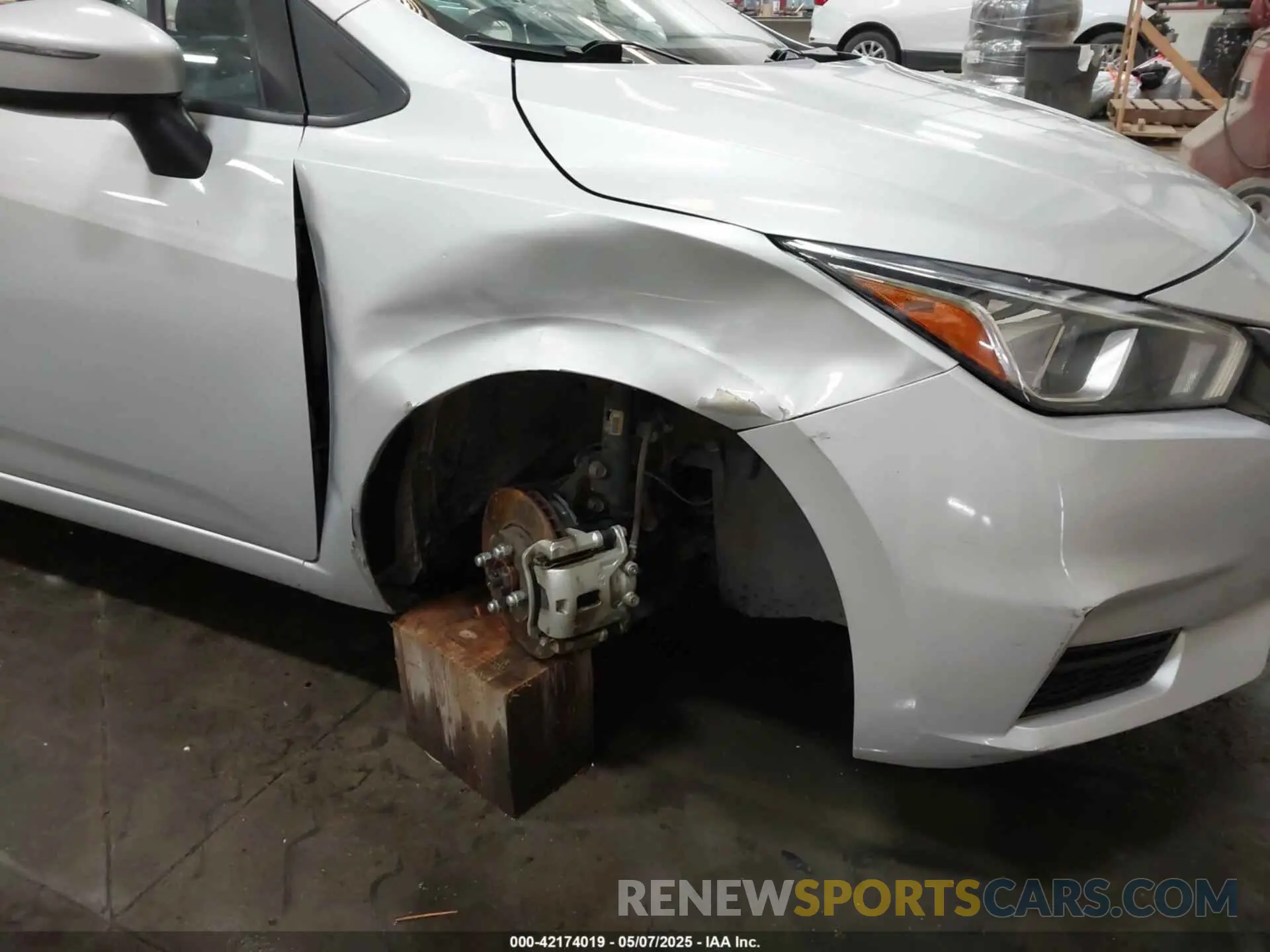 6 fotografías del automóvil dañado 3N1CN8EV5ML821740 NISSAN VERSA 2021