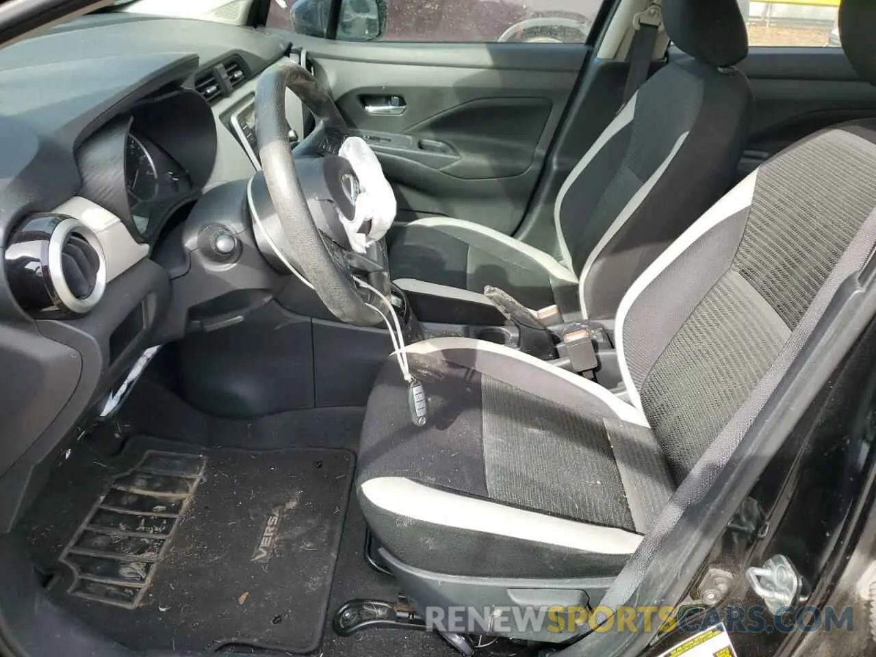 7 fotografías del automóvil dañado 3N1CN8EV5ML825402 NISSAN VERSA 2021