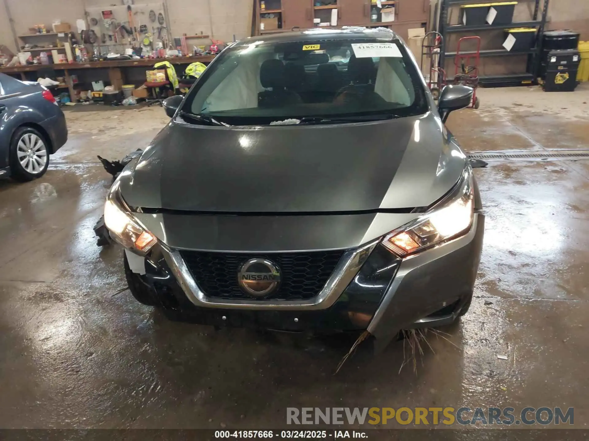 12 fotografías del automóvil dañado 3N1CN8EV5ML833239 NISSAN VERSA 2021