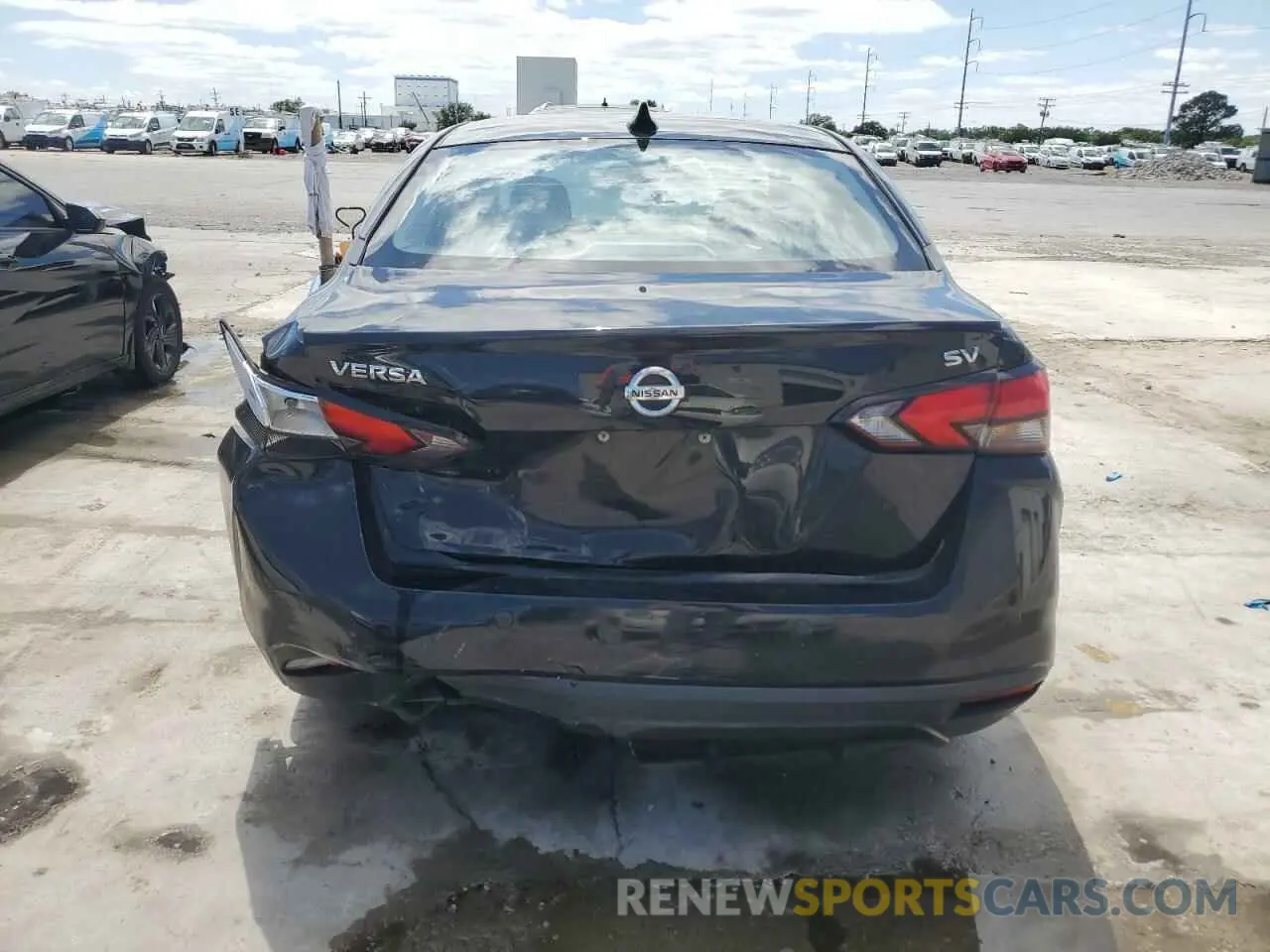 6 fotografías del automóvil dañado 3N1CN8EV5ML835444 NISSAN VERSA 2021