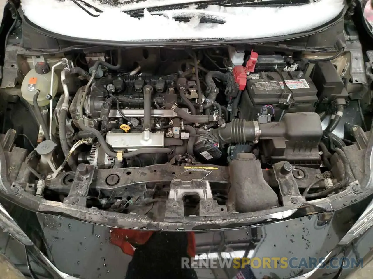 11 fotografías del automóvil dañado 3N1CN8EV5ML849604 NISSAN VERSA 2021
