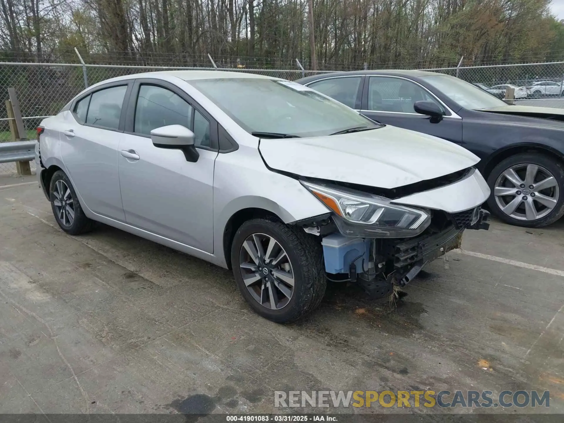1 fotografías del automóvil dañado 3N1CN8EV5ML852762 NISSAN VERSA 2021