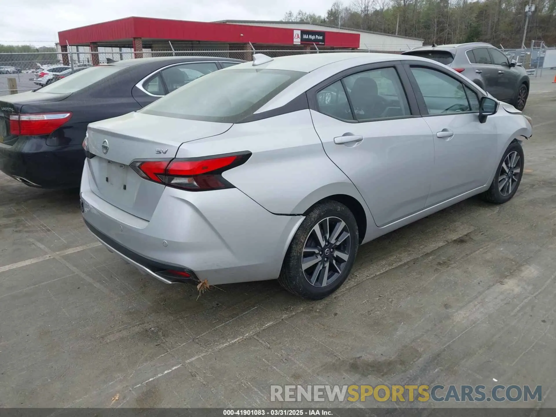 4 fotografías del automóvil dañado 3N1CN8EV5ML852762 NISSAN VERSA 2021