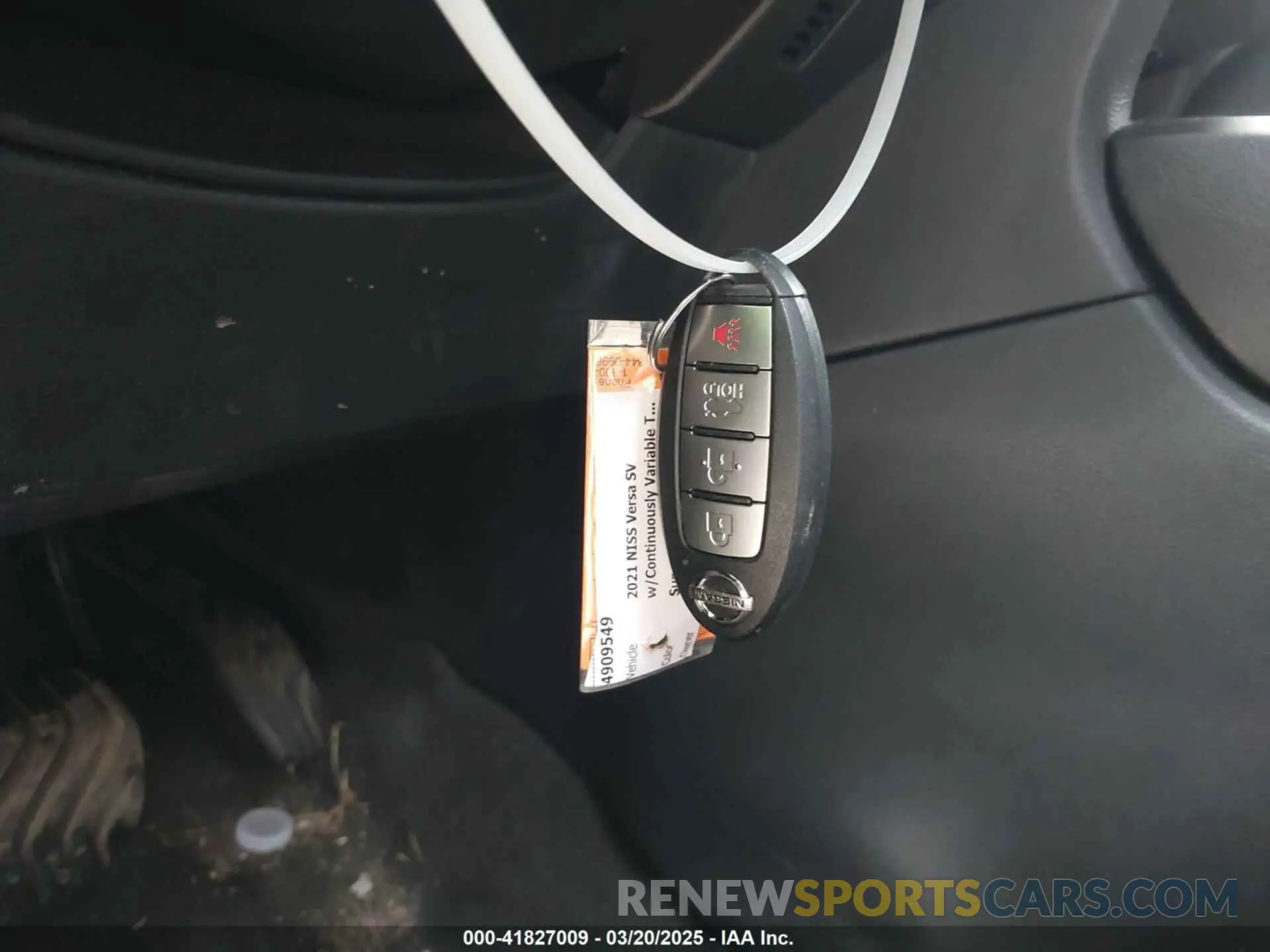 11 fotografías del automóvil dañado 3N1CN8EV5ML855547 NISSAN VERSA 2021