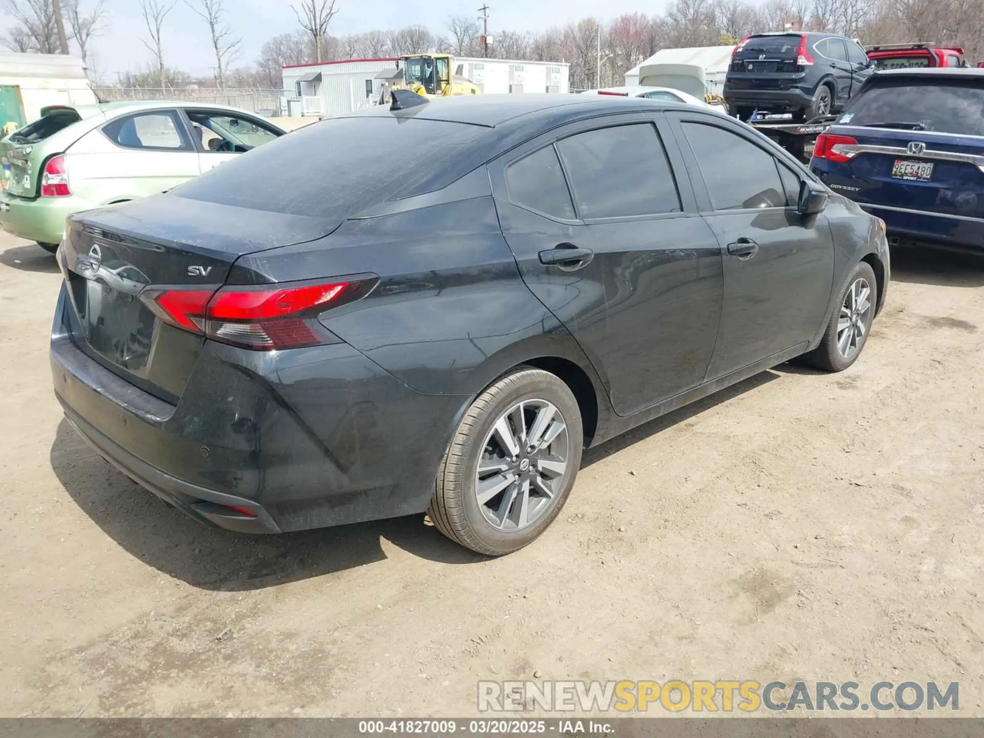 4 fotografías del automóvil dañado 3N1CN8EV5ML855547 NISSAN VERSA 2021