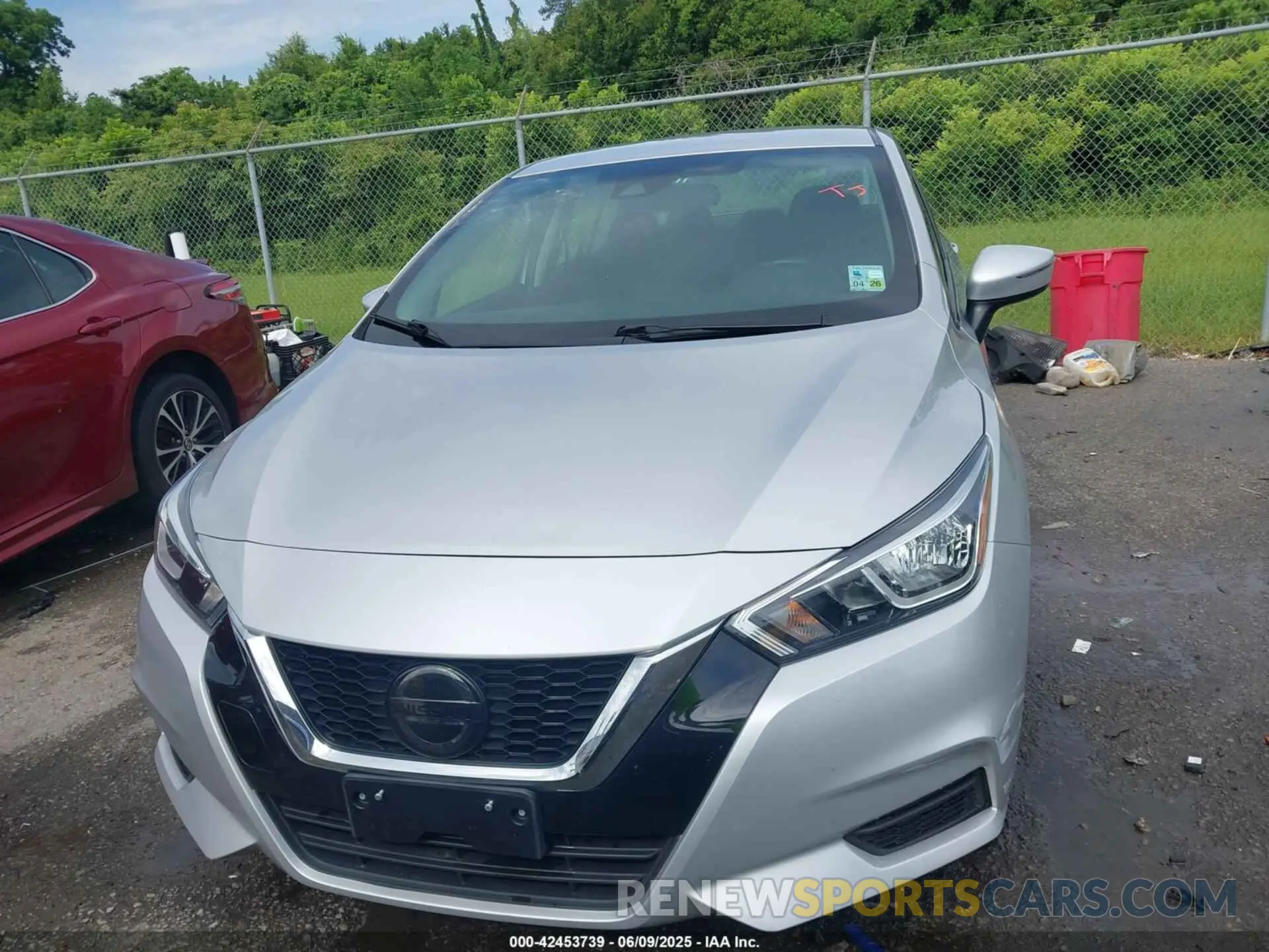 12 fotografías del automóvil dañado 3N1CN8EV5ML858870 NISSAN VERSA 2021