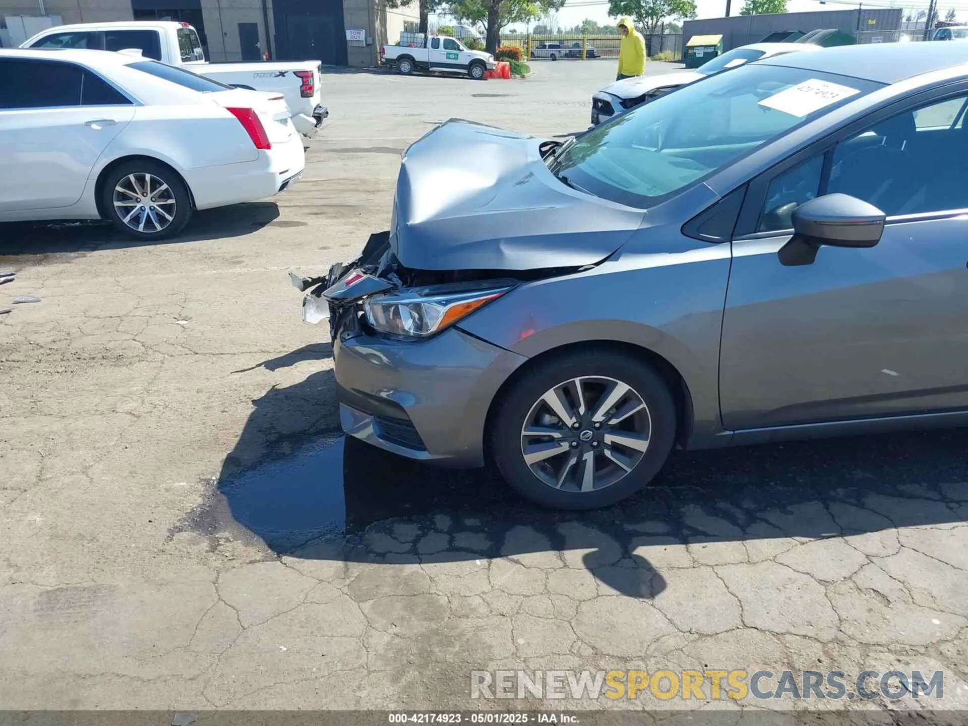 19 fotografías del automóvil dañado 3N1CN8EV5ML865429 NISSAN VERSA 2021